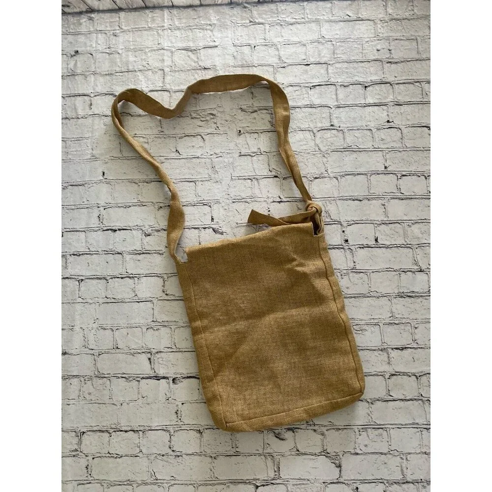 Guatever Guatemala Print Tote Bag Organic‎ Jute Shoulder Bag Made of Coffee Bag